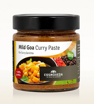Mild Goa Curry Paste Eko. 175g, Cosmoveda