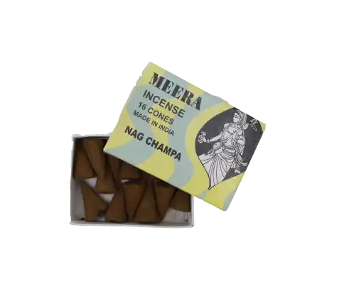 Rökelse Kottar Nag Champa 16st, Meera