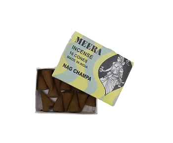Rökelse Kottar Nag Champa 16st, Meera