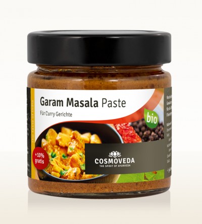Garam Masala Paste Org. 175g, Cosmoveda