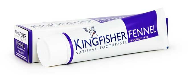 Kingfisher Fennel / Fänkål Tandkräm Flourfri 100ml