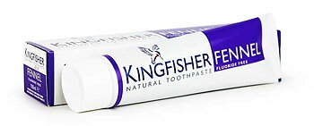 Kingfisher Fennel / Fänkål Tandkräm Flourfri 100ml