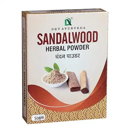 Sandalwood Powder 50g, Dev Ayurveda Rasa Organics