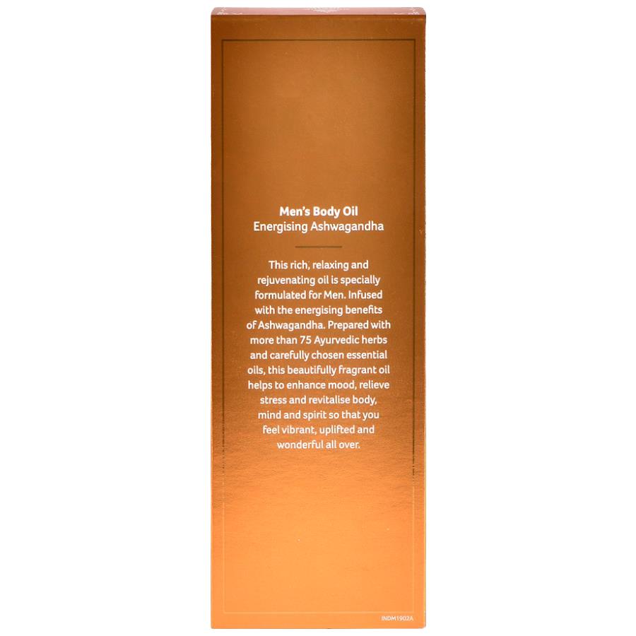 Men's Body Oil Ashwagandha Org. 120ml, Organic India - 4