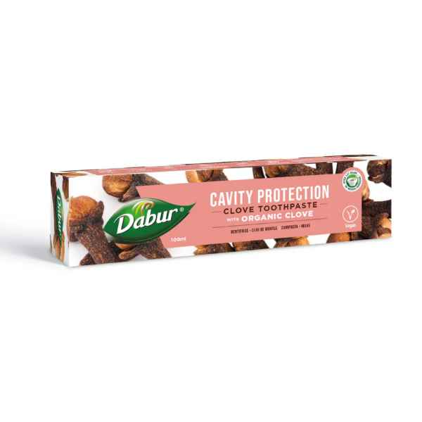 Cavity Protection Tandkräm med Ekologisk Kryddnejlika 100ml, Dabur 