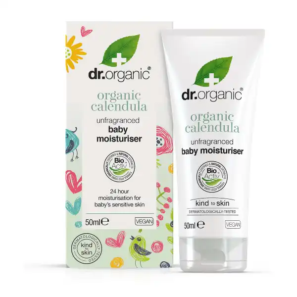Dr Organic Calendula Baby Moisturiser (Parfymfri) 50ml