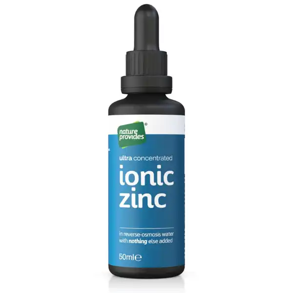 Liquid Ionic Zinc Ultra Concentrated 50ml, Nature Provides