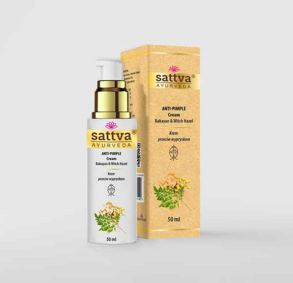 Anti - Pimple Cream 50ml, Sattva Ayurveda