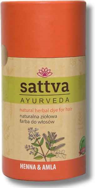 Natural Hair Colour Henna & Amla 150g, Sattva Ayurveda - 2