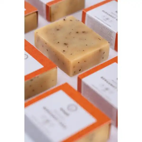 Shanti Soap Bergamot Sage100g, Khadi - 2