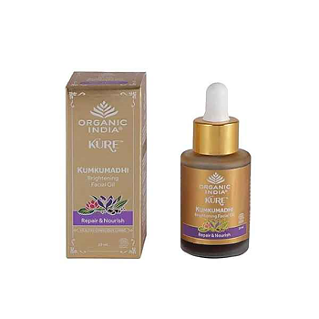 Kumkumadhi Brightening Facial Oil 25ml Organic India