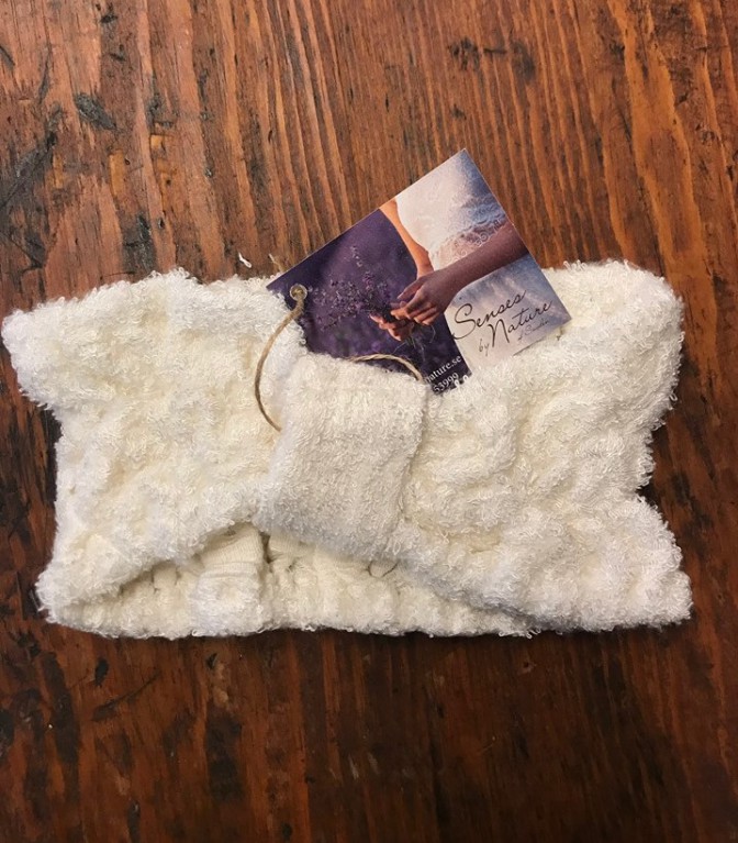 Hair band elastic bamboo-towel