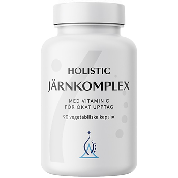 Järn-Komplex 90 kapslar, Holistic