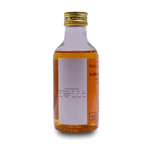 Karpuradi Tailam/Olja 200ml, Kottakkal - AyurvedaButiken