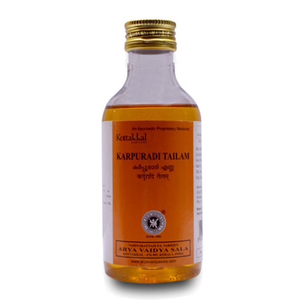 Karpuradi Tailam/Oil 200ml, Kottakkal