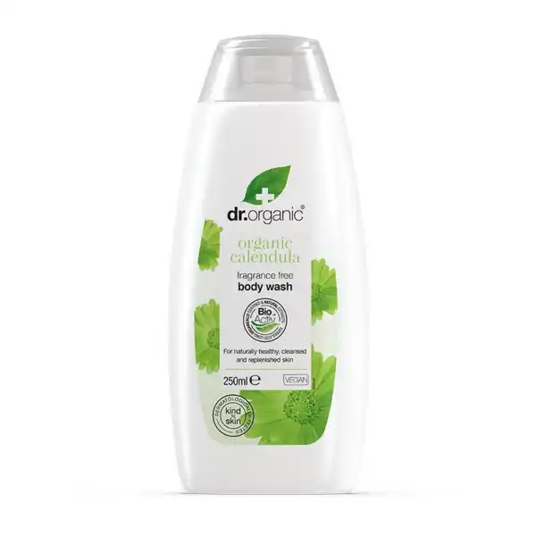 Dr Organic Calendula Body Wash ( Fragrance Free) 250ml