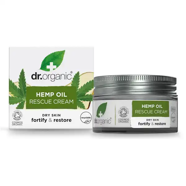 Dr Organic Hampaolja Ansiktskräm , 50ml