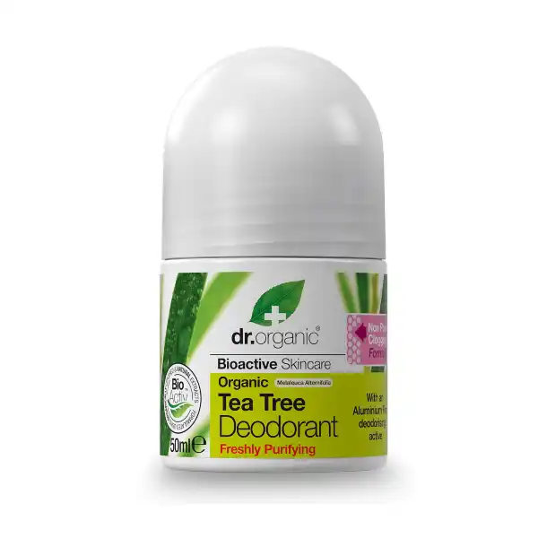 Dr Organic Tea Tree Deo Roll-On 50ml