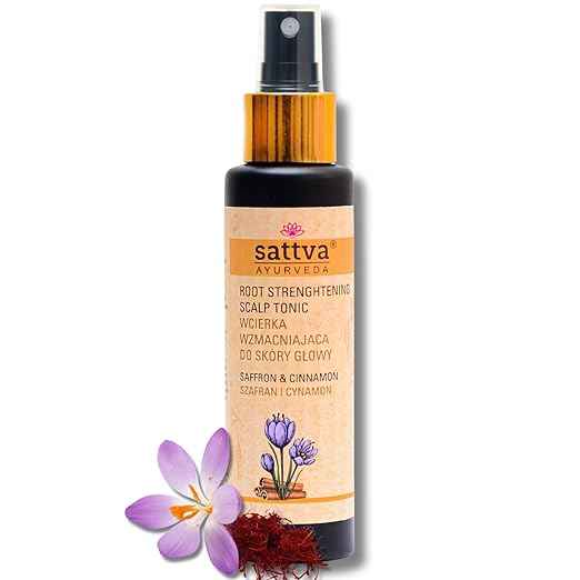 Hair Tonic Saffran & Cinnamon 100ml, Sattva Ayurveda