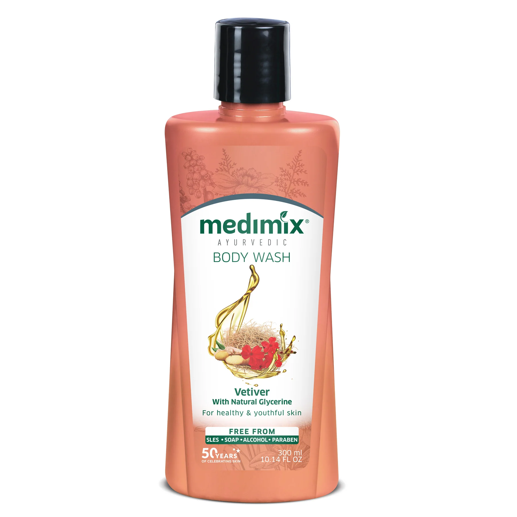 Medimix Body Wash Vetiver & Glycerine 250ml