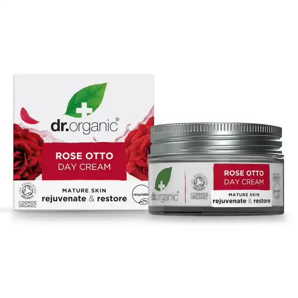 Dr Organic Day Cream-Rose Otto Oil 50ml