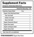 Tulsi Sweet Rose Tea, 25 teabags Organic India 