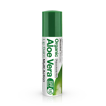 Dr Organic Läppbalsam Aloe Vera