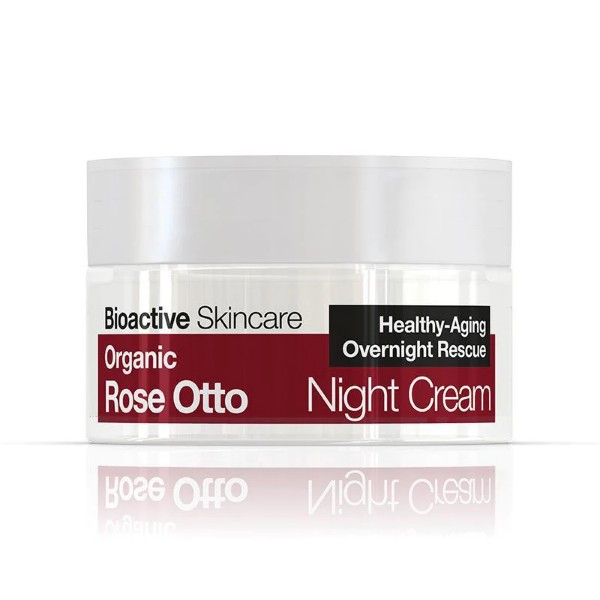 Dr Organic Nattkräm Rose Otto 50ml - 2