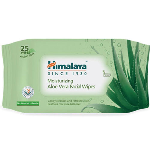 Aloe Vera Facial Wipes 25st Himalaya