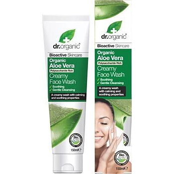 Dr Organic  Aloe Vera Ansiktstvätt, 150ml