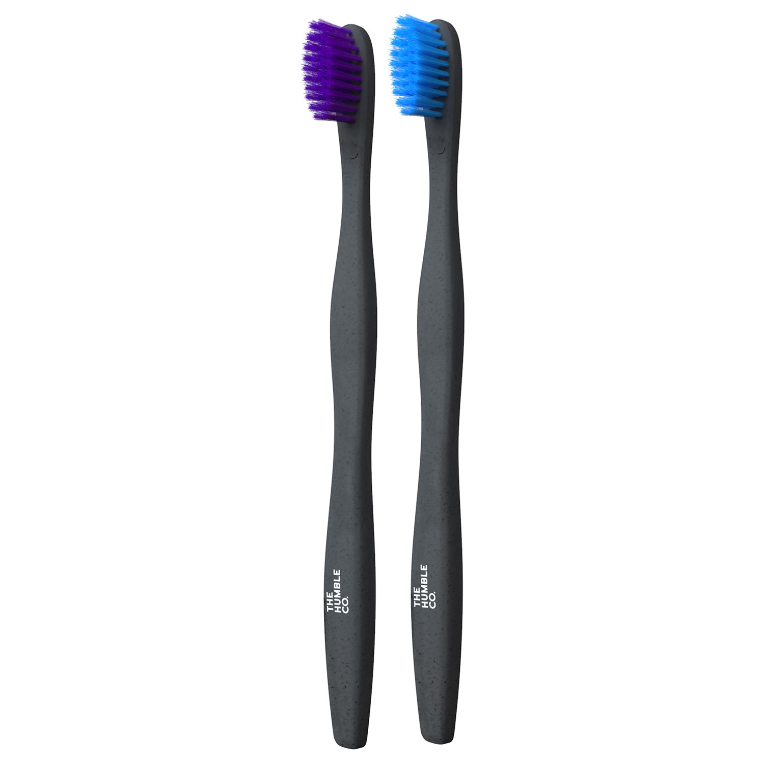 The Humble Co.  Plant-based Toothbrush Soft 2-pack Blue/Purple - 2
