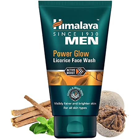 Men's Power Glow Licorice Face Wash 100ml