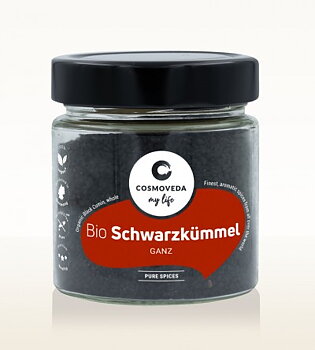 Black Cumin Seeds / Kalonji Org. 100g, Cosmoveda