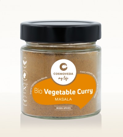 Vegetable Curry Masala Org. 80g Cosmoveda