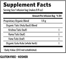Tulsi Brahmi / Gotu Kola Tea Org, 25  teabags Organic India