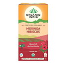 Moringa Hibiscus Tea (Organic), 25 tea bags, Organic India