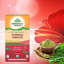 Moringa Hibiscus Tea (Organic), 25 tea bags, Organic India