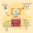 Moringa Hibiscus Te Eko, 25 tepåsar Organic India 