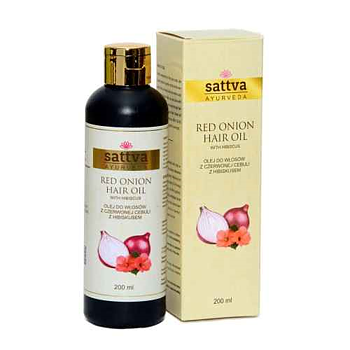 Red Onion Hair Oil 200ml, Sattva Ayurveda
