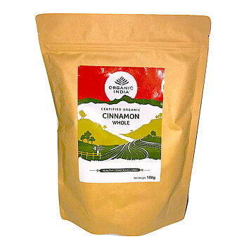 Ceylon Cinnamon Whole Organic 100g, Organic India