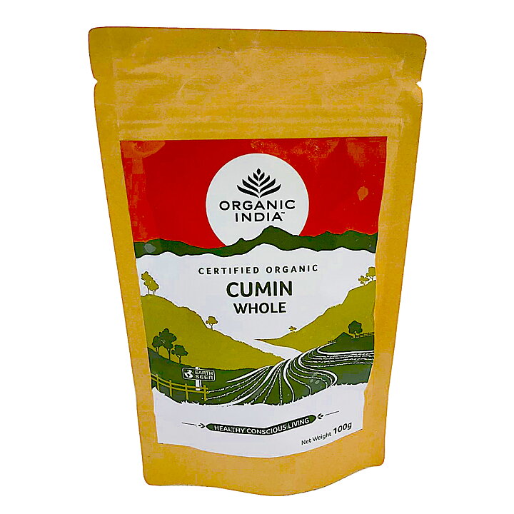 Cumin Whole Organic 100g, Organic India