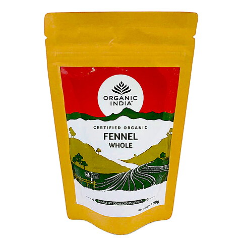 Fänkål Hel Ekologisk 100g, Organic India