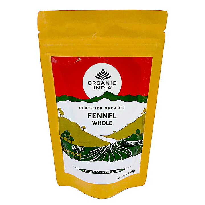 Fänkål Hel Ekologisk 100g, Organic India