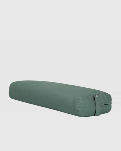 Rectangular Bolster Organic-Moss Green, Yogiraj