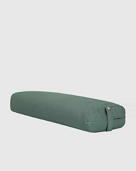 Rektangulär Bolster Ekologisk-Moss Green, Yogiraj