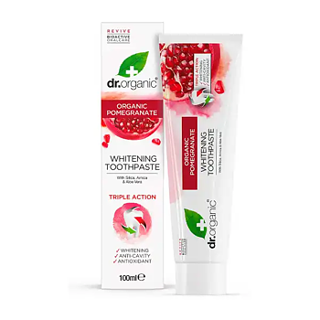 Dr Organic Granatäpple Tandkräm 100ml