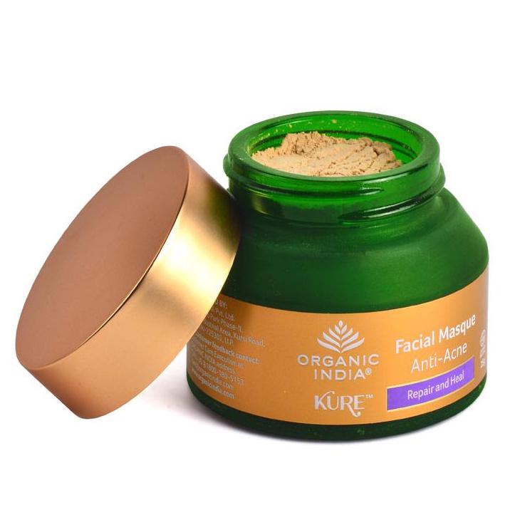 Facial Masque Anti-Acne Eko. 25g, Organic India - 2