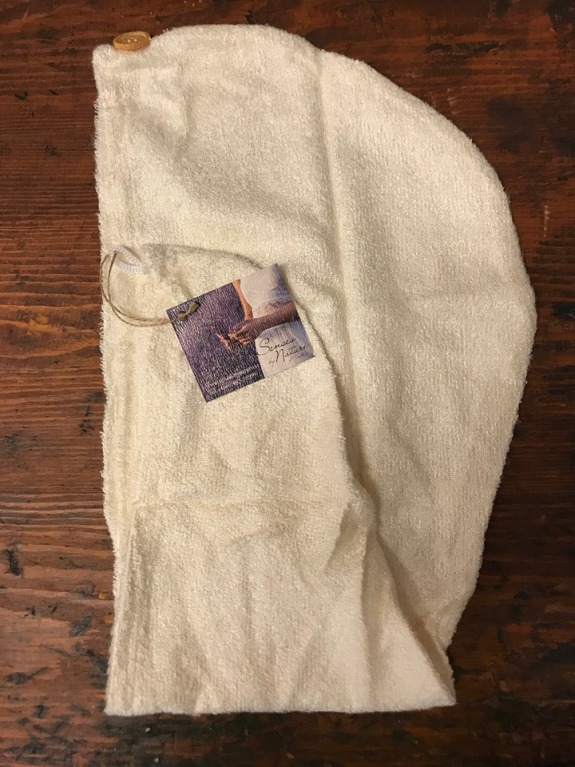 Hårturban i mjuk bambufrotté