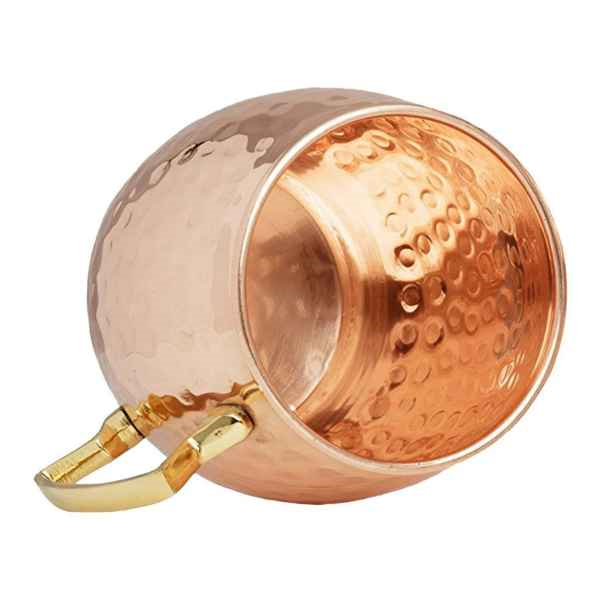 Kopparmugg hamrad, set av 2, Divine Copper - 3