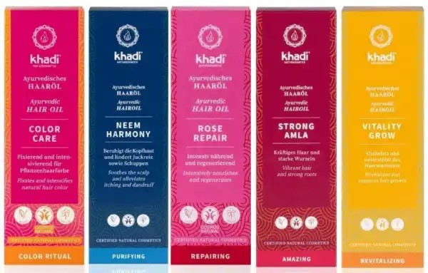 Vitality Grow Ayurvedic Hair Oil, 50 ml Khadi - 5